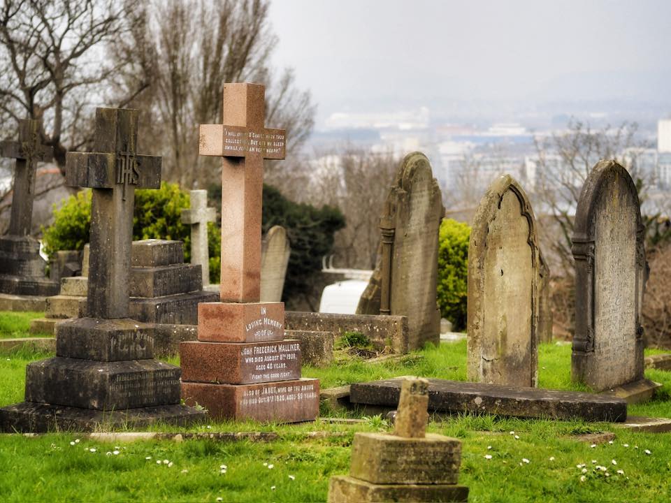 Peaceful grounds at Bayview Cemetery